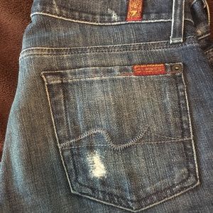 7 for all mankind, size 26 bootcut